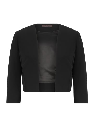 Vera Mont Blazer-Jacke ohne Verschluss in Schwarz