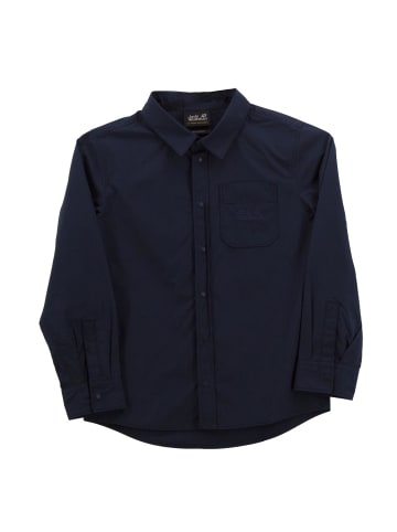 Jack Wolfskin Shirt Lakeside Moskito in Blau