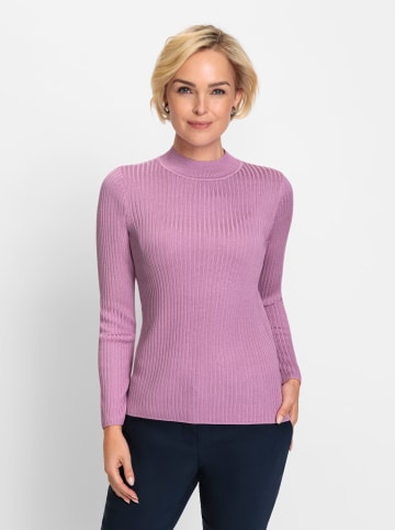 WITT WEIDEN Stehkragenpullover in orchidee