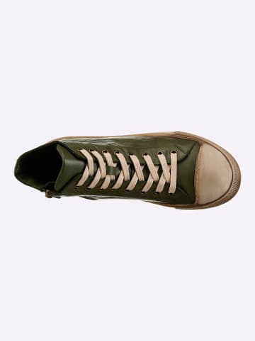 Andrea Conti Sneaker in khaki-taupe