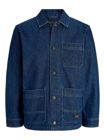 JACK & JONES Junior Jeanshemd in Blue Denim