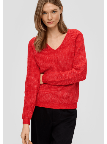 s.Oliver Strickpullover langarm in Rot
