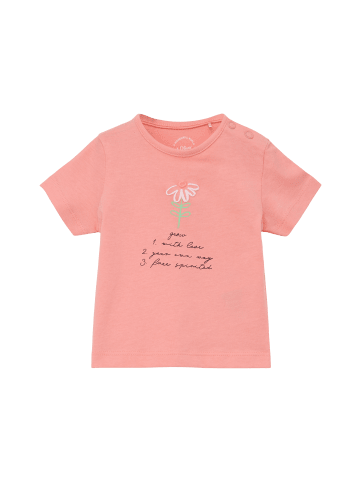 s.Oliver T-Shirt kurzarm in Pink