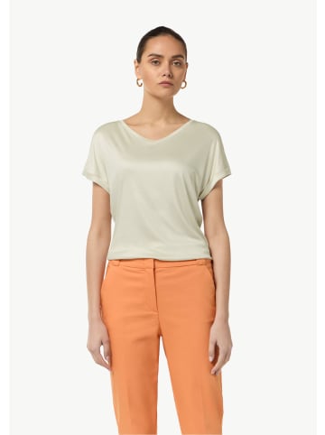 comma T-Shirt kurzarm in Beige