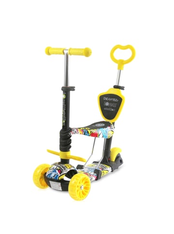 Lorelli Kinderroller Draxter Plus 3in1 in gelb