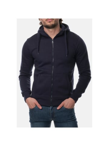 HopenLife Sweatjacke BRAWL in Navy blau