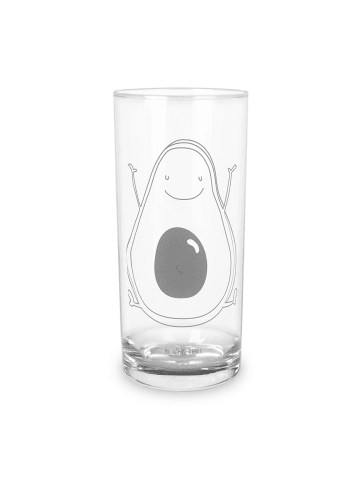 Mr. & Mrs. Panda Glas Avocado Glücklich ohne Spruch in Transparent