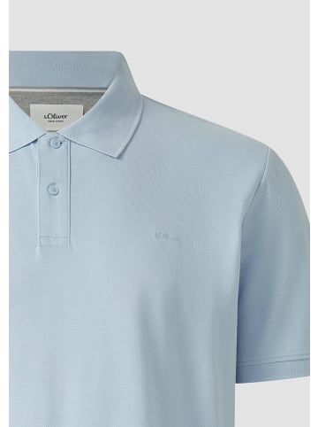 s.Oliver Polo-Shirt in 5007_hellblau