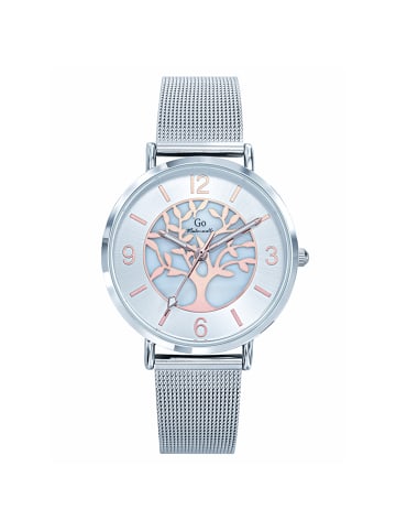 Girl Only Analog-Armbanduhr Girl Only GO in silber mittel (ca. 36mm)