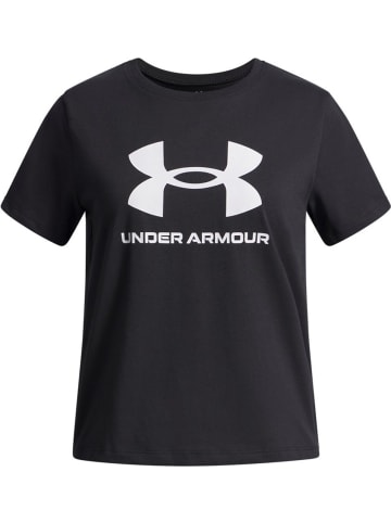 Under Armour Sportshirt "Big Logo T-Shirt" in Schwarz