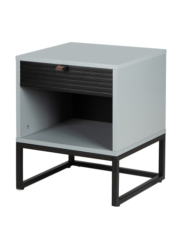 home24 Nachtkommode Koono in Blaugrau