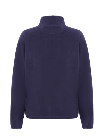 Yuka Herren Fleecepullover in Marine