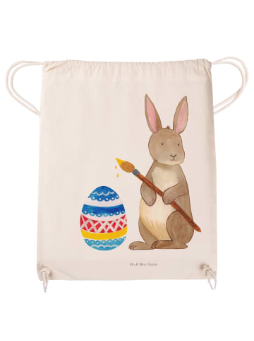 Mr. & Mrs. Panda Gymbag Hase Eier Malen ohne Spruch in Creme