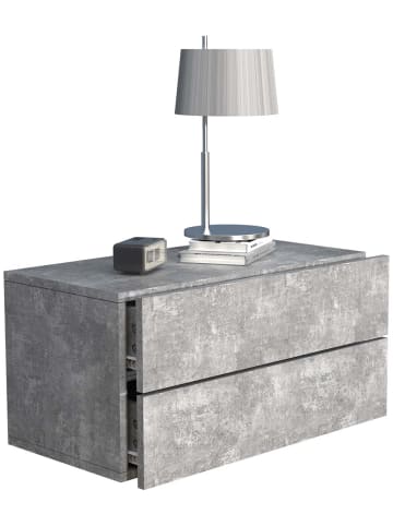 ebuy24 Nachttisch UsalL 7 Beton  60 x 32 cm