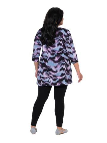 Ulla Popken Longshirt in dunkel beere