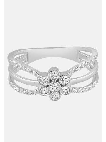 Diamant Exquis Ring aus 585 Weißgold mit Diamant