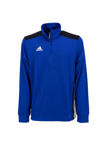 adidas Pullover Regista 18 Sweat 1/4 Zip Top in Blau