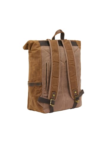 DreiMaster Vintage Men Backpack in Brown
