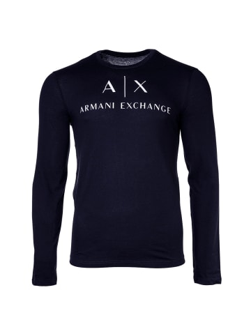 Armani Exchange Longsleeve in Marine