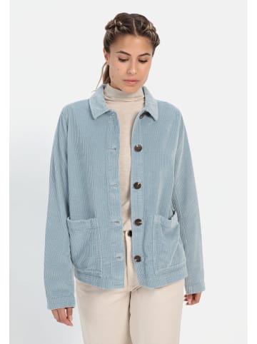 Camel Active Cordjacke aus reiner Baumwolle in Blau
