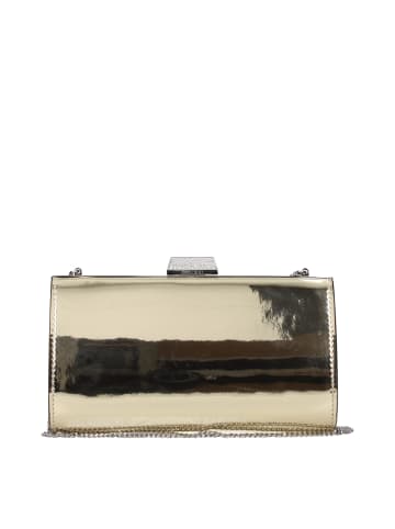 Jimmy Choo Gold Leder Clutch Tasche