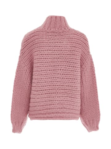 ebeeza Damen Strickjacke in Rosa