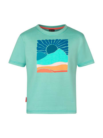 Trollkids Funktionsshirt Falketind T in aqua haze