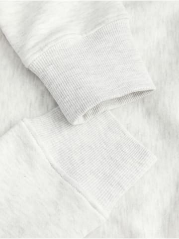 JACK & JONES Junior Kapuzenpullover Hoodie Jjavery in white melange