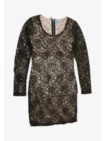 TOOCHE Kleid "Spitzenkleid" in schwarz