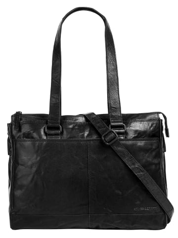 SPIKES & SPARROW Shopper in schwarz