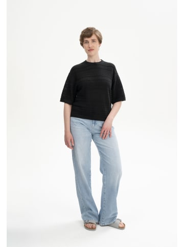 MELA Strukturiertes Strick T-Shirt AROHI