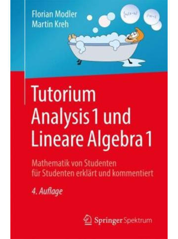 Springer Berlin Buch - Tutorium Analysis 1 und Lineare Algebra 1