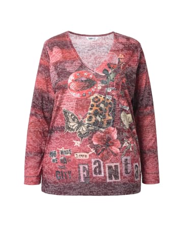Angel of Style Shirt in dunkel weinrot