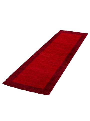 Teppich Boss Hochflor Teppich Lux Rot