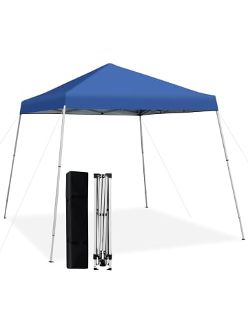 COSTWAY Faltpavillon 3x3m in Blau