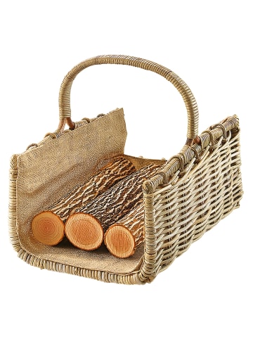 kobolo Kaminholzkorb FIREW 29246-23 in Grau