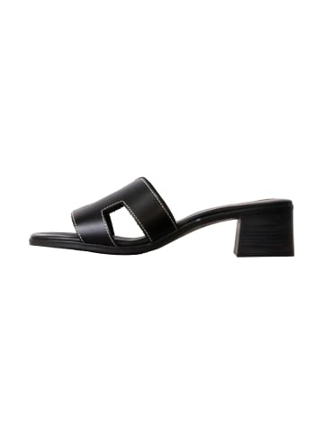Oh! my Sandals Leder-Sandalen mit Absatz Schwarz