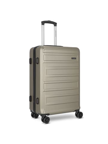 Worldpack New York 2.0 4 Rollen Kofferset 3-teilig champagner-metallic