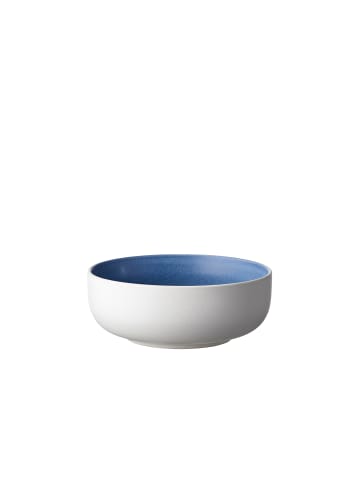 Studio Round Schale North in Matte white/Matte river