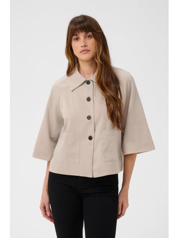 Kaffe Jacke KAjulie Loose fit in Feather Gray Melange CC
