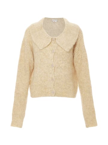 Jalene Damen Strickjacke in WOLLWEISS