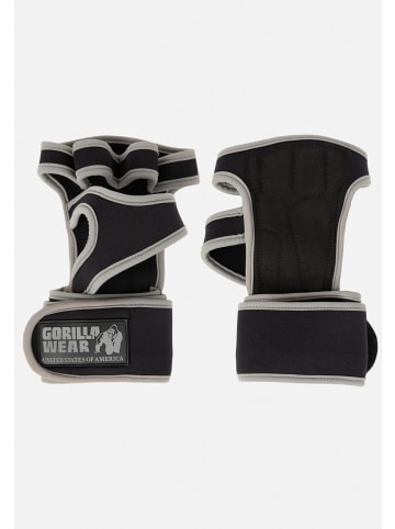 Gorilla Wear Trainingshandschuhe zum Gewichtheben - Yuma - Schwarz/Grau