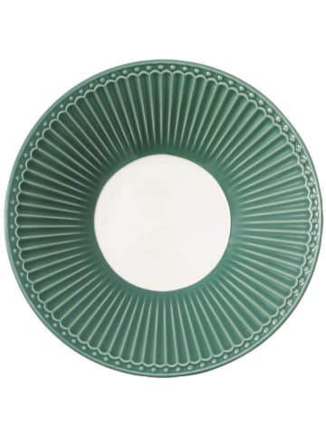 Greengate Pasta Teller ALICE DUSTY GREEN Grün