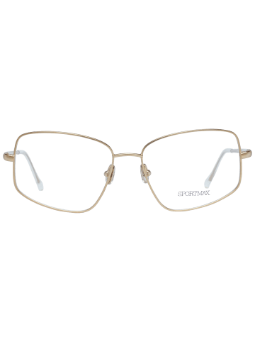 Sportmax Damen Optische Fassungen Quadrat Gold