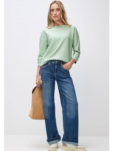 Street One Langarmshirt in serene green