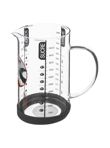 5five Simply Smart Küchenmesskanne, Glas, 1 l in Transparent, (B) 10 x (H) 17 x (L) 16 cm
