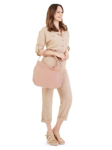 Cluty Shopper echt Leder in rosa