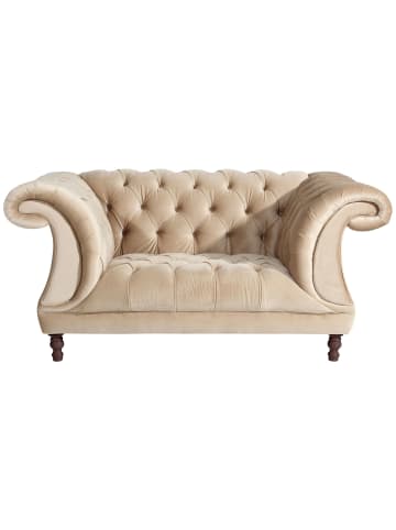 58 aufm Kessel CHESTERFIELD Sessel Kaylin Samtvelours sand