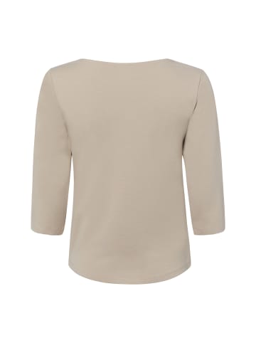 Franco Callegari Langarmshirt in taupe - 0005