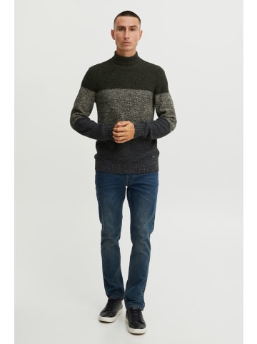 BLEND Rollkragenpullover Pullover 20714627  Schlichter Rollkragenpullover in oliv